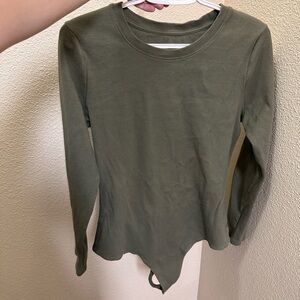 Nuuds Ribbed Bodysuit